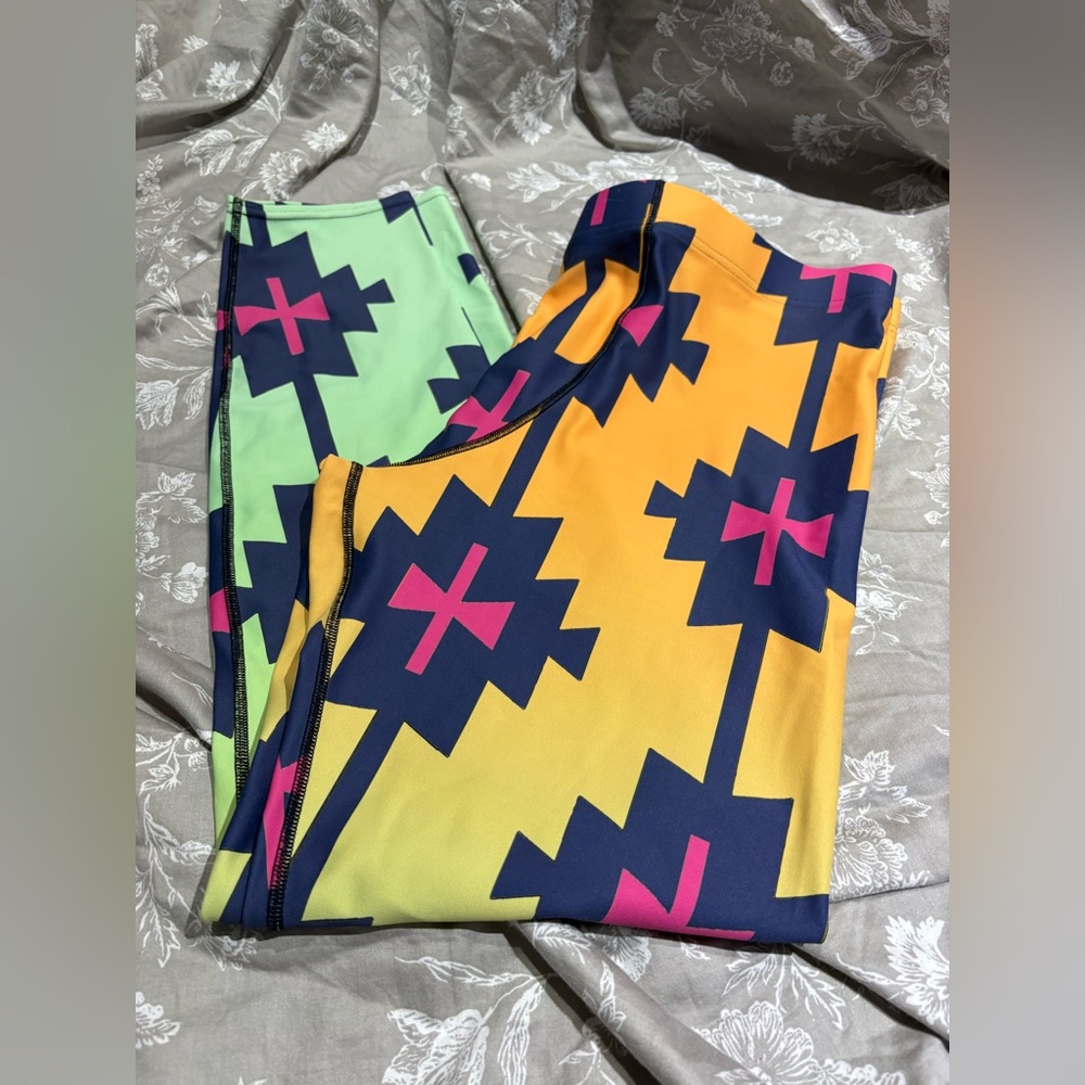 NWOT Marek and Richard phoenix leggings tights 2XL